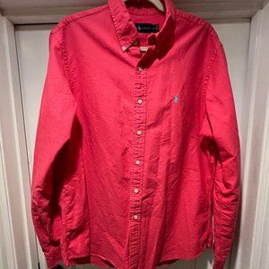 Ralph Lauren Coral/Red Oxford Shirt